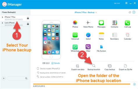 Step 1: Discover the Location of Your iPhone Backup on your Mac