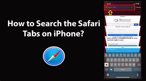 Step 2: Access the tab view in Safari