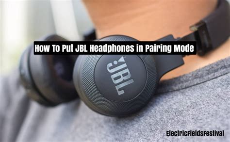 Step 2: Activate pairing mode on your JBL headphones