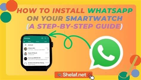 Step 2: Installing WhatsApp on your iOS wearable