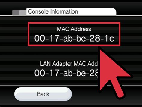 Step 2: Locating the MAC Address within the General Settings