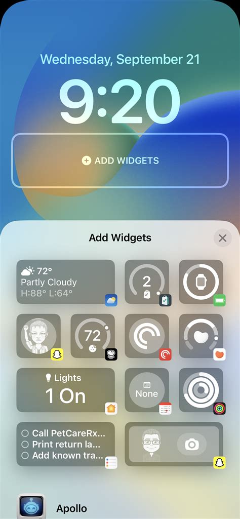 Step 3: Access the VK Steps Widget settings and enable it on your iPhone