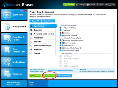 Step 3: Initiating the Process and Erasing All Data