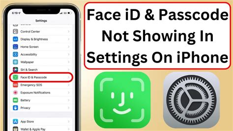 Step 3: Select the Face ID & Passcode Option