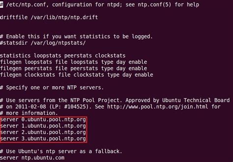 Step 3: Setting up NTP on Your Linux Machine