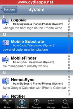 Step 3: Uninstalling Cydia Packages and Tweaks