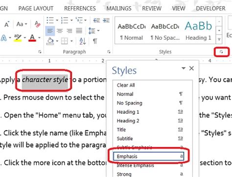 Step 4: Applying the New Typeface Settings