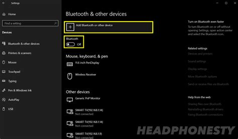 Step 4: Connect the Earbuds in the Bluetooth Settings