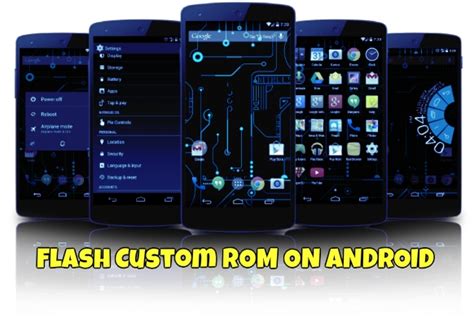 Step 4: Flashing the Custom ROM on your Android device