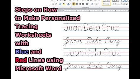 Step 4: Personalize Font and Placement