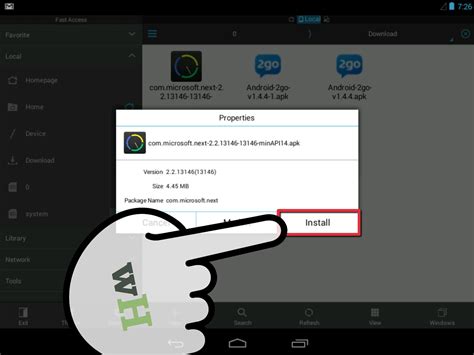 Step 4: Transferring and Installing the Converted Application on your Android Device