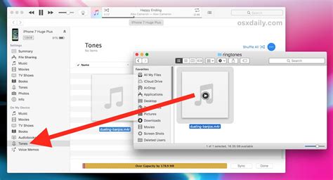 Step 7: Add the Ringtone to iTunes Tones Library