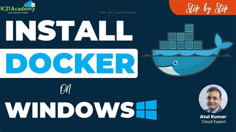 Step-by-Step Installation Guide for Docker on Windows