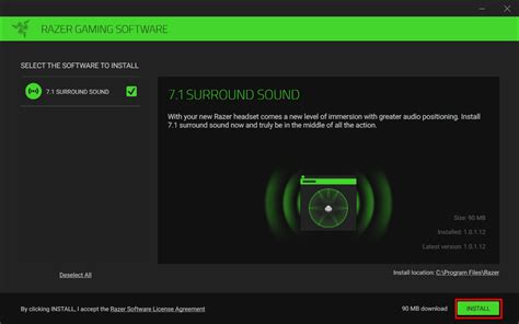 Step-by-Step Tutorial: Activating 7.1 Surround Sound Experience on your Razer Barracuda X