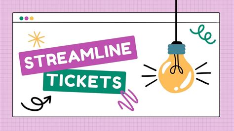 Streamlining the ticket procurement process