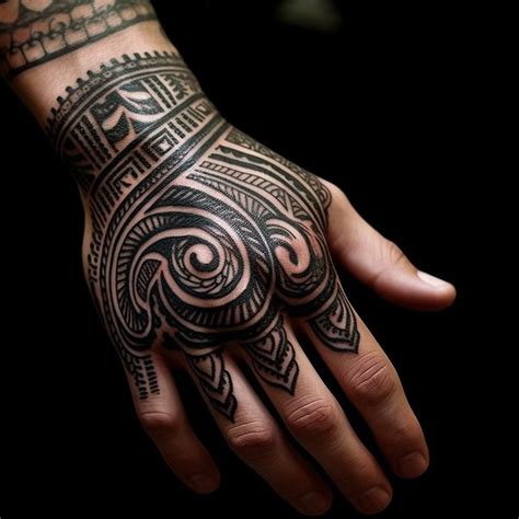 Symbolism of a Tribal Hand Tattoo