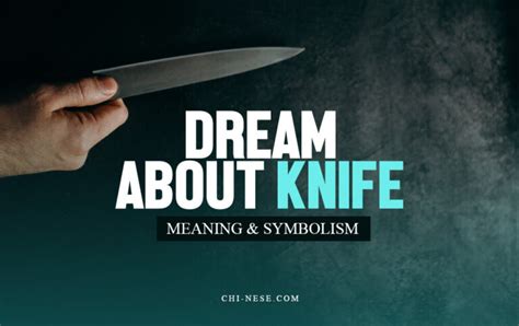 Symbolism of the Knife in Dreams