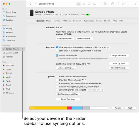 Syncing Notes with Other Apple Devices