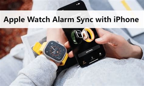 Syncing alarms between your Apple Watch and iPhone