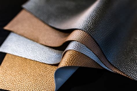 Synthetic leather: A budget-friendly alternative to real leather with similar qualities.