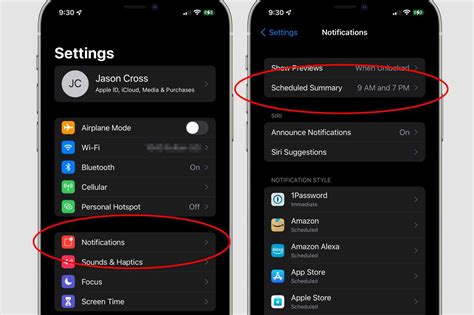 Tapping into the Settings: Making Adjustments to Notifications