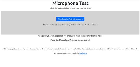 Testing Microphone Compatibility in Alternative Applications