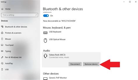 Testing the Connection and Adjusting Bluetooth Settings