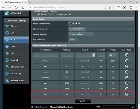 Testing the Connectivity and Functionality of the FTP Setup