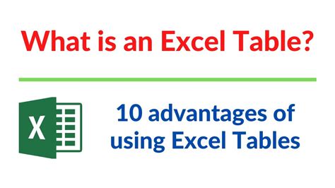 The Advantages of Utilizing Excel Tables on Your iOS device