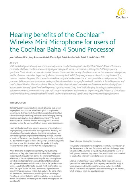 The Advantages of Utilizing a Sound Processor in Conjunction with Wireless Sound Devices