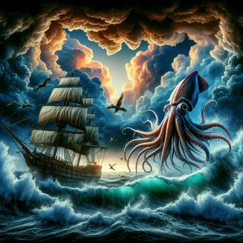 The Astonishing Dream: A Mysterious Encounter with a Colossal Sea Creature