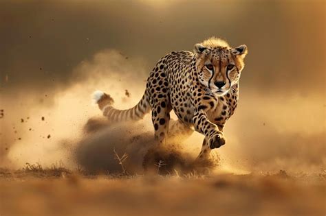 The Cheetah's Graceful Movement as a Representation of Man's Elegance