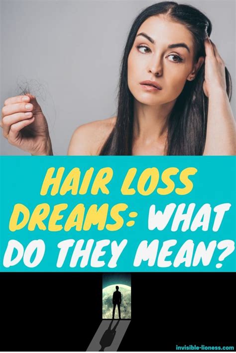 The Connection between Hair Loss Dreaming and Self-Esteem