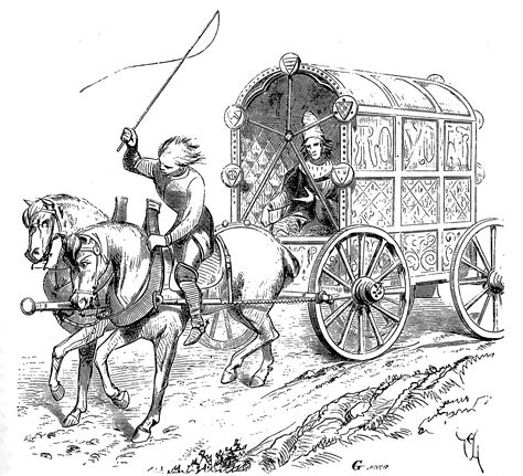 The Depiction of Carriages in Art: Symbolizing Life's Journey and Metamorphosis