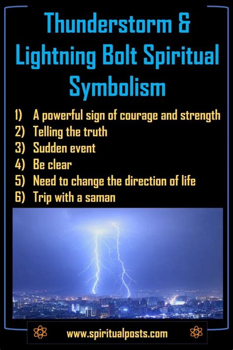 The Electric Symbolism of a Thunderbolt in a Lady's Vision