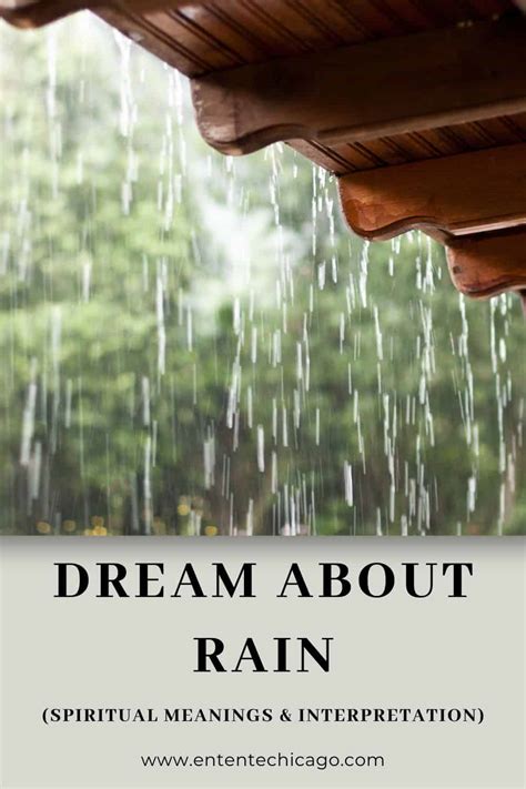 The Empowering Influence of Rain in the Dream World of Women