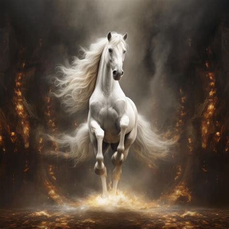 The Enchanting Arrival of a Majestic Stallion