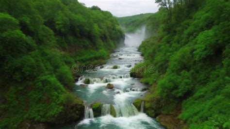 The Enchanting Beauty of Water Flowing Through the Urban Landscape