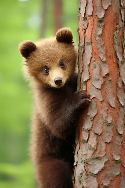 The Enchanting Forest: Exploring Dreamland with the Adorable Bear Cub