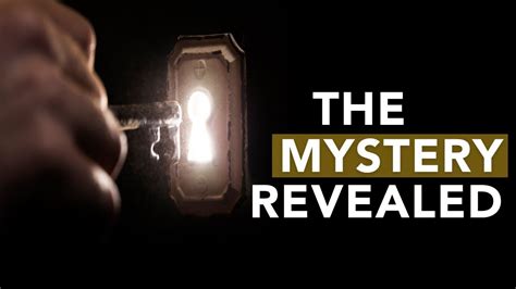 The Enigma Revealed: Unveiling the Mystery of an Extraordinary Revelation