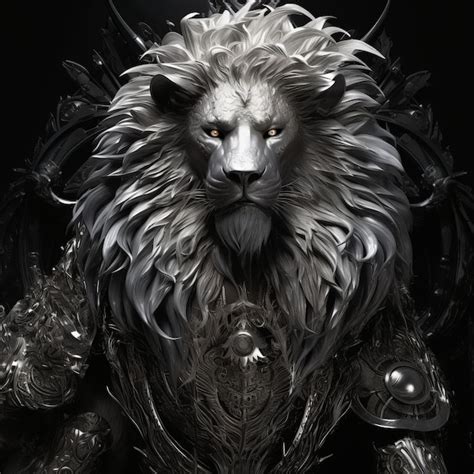 The Enigmatic Presence of a Black Lion in the World of Dreams