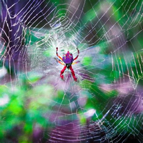 The Enigmatic World of Polychromatic Arachnids