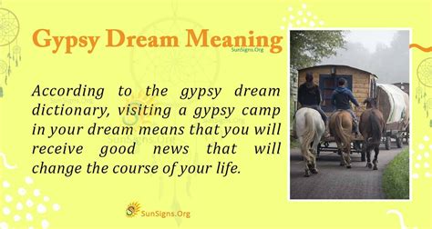 The Hidden Meaning of Gypsy Imagery in Dreams