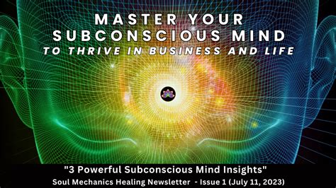 The Impact of the Subconscious Mind: Insights from an Extraordinary Encounter