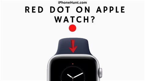 The Implication of the Crimson Point on Your Apple Timepiece