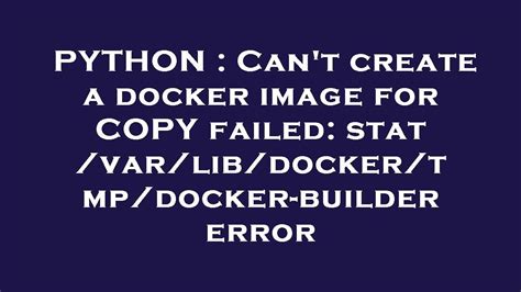 The Importance of the /var/lib/docker/tmp/ Prefix in Docker for Windows Builds