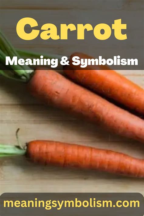 The Importance of the Carrot in Symbolism