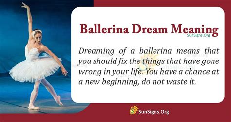 The Meaning of Dreaming About Ballerinas Adorned in Sheer Fabric