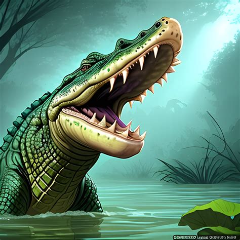 The Metaphorical Battle: Analyzing the Significance of a Woman encountering a Crocodile