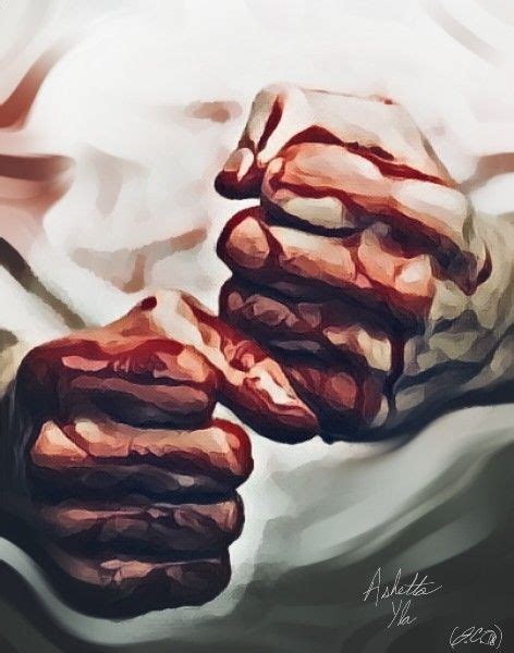 The Potential Relationships Between a Bloodied Hand and Emotions
